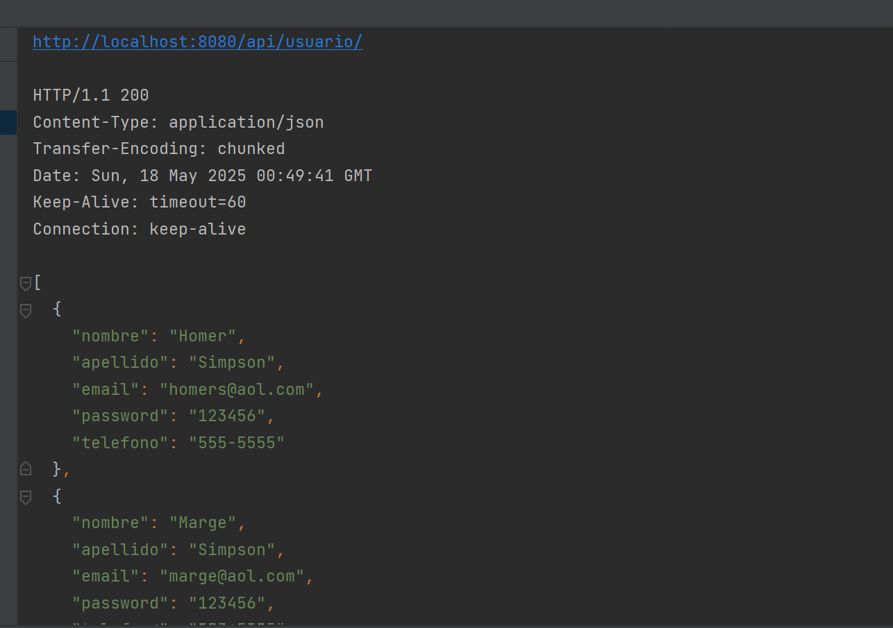 Servicios REST con SpringBoot y Java